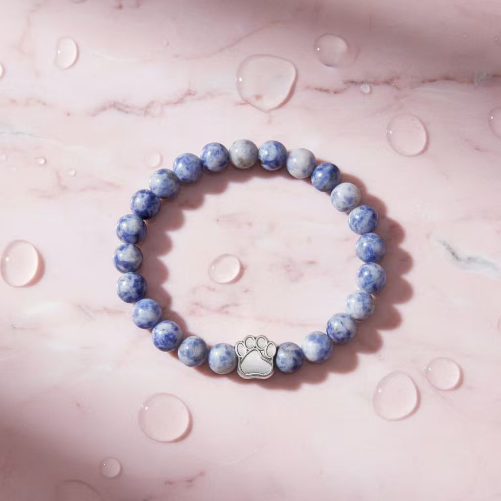 Blue Cat Blue Stone Protective Bracelet | Zen Ara Grove