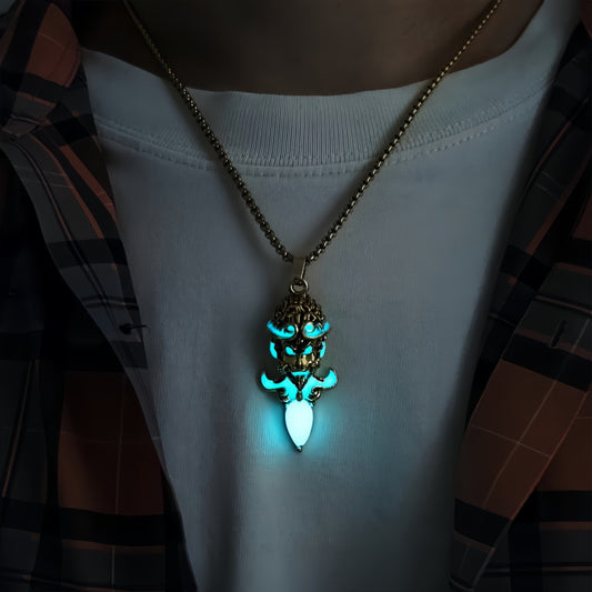 Glow-in-the-Dark Monkey King Pendant | Zen Ara Grove