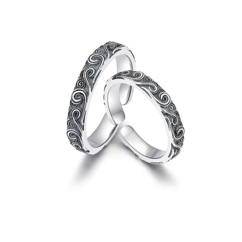 Simple Zen-Inspired Cloud Ring | Zen Ara Grove