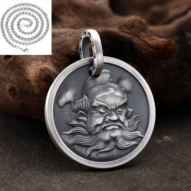Classic Zhong Kui Blessing Pendant – Ward Off Evil with Heritage Style | Zen Ara Grove