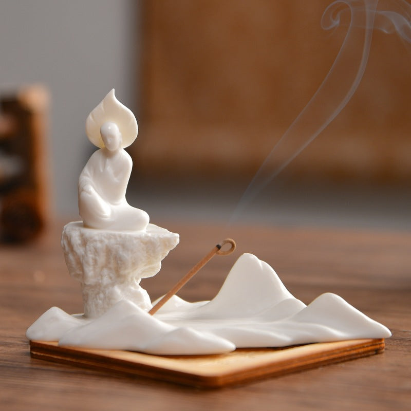 Ceramic Zen “Formless Buddha” Ornament | Zen Ara Grove