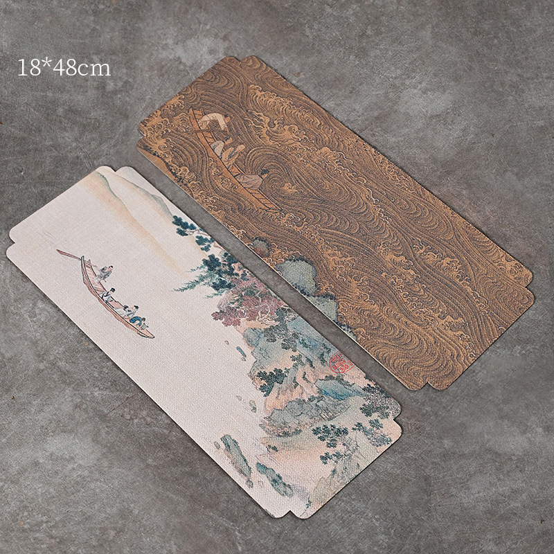 Dual Zen Teapot Mat Set · Mountain & Wave