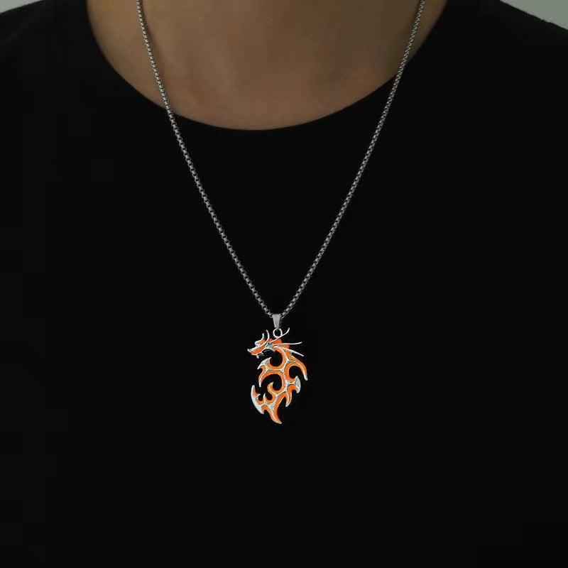 Night Glow Dragon Necklace – Strength and Courage | Zen Ara Grove