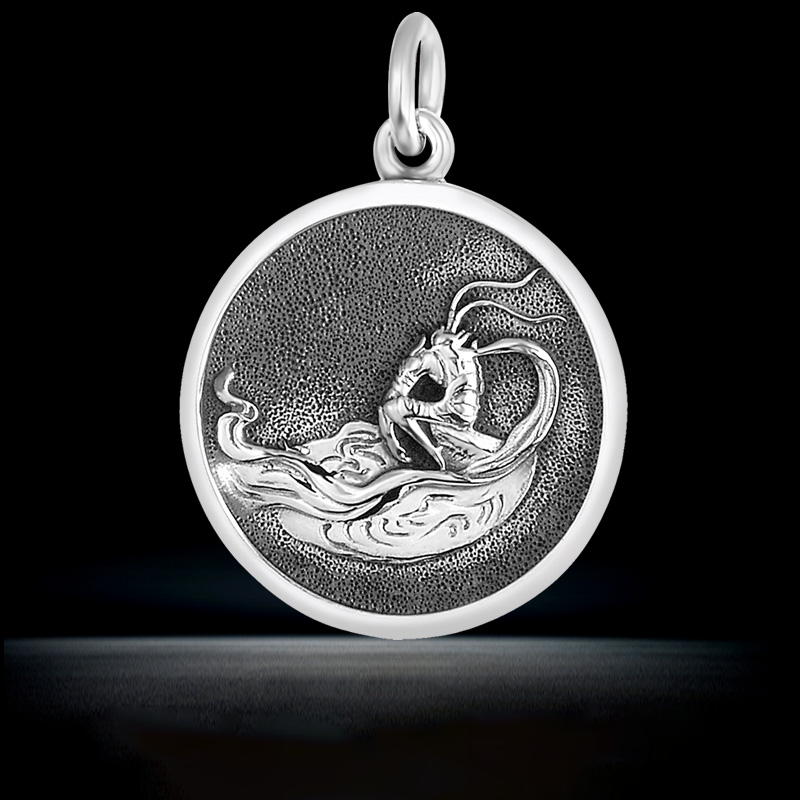 Defiant Monkey King in 925 Silver Relief | Zen Ara Grove