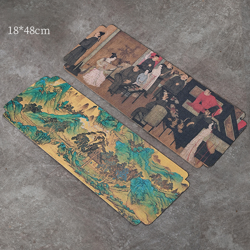 Dual Zen Teapot Mat Set · Mountain & Wave