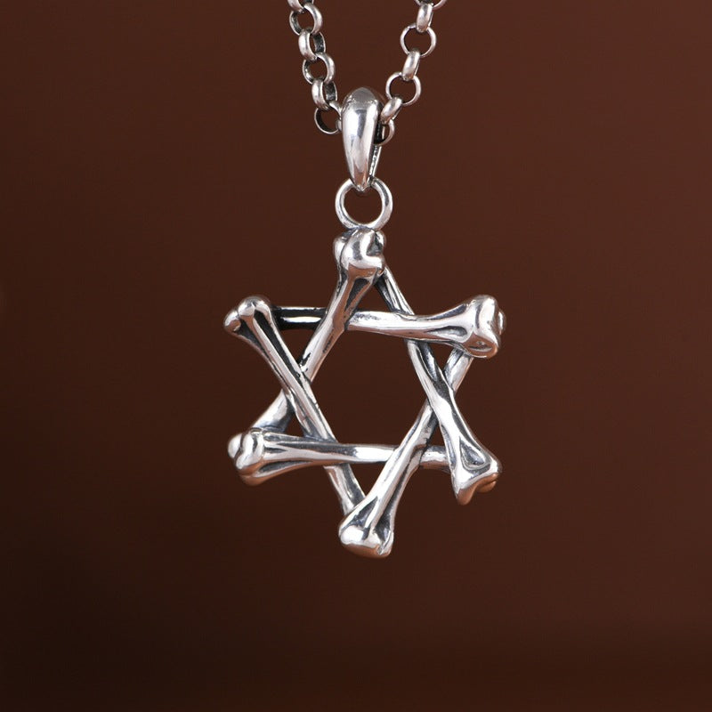 S925 Silver Hexagram Pendant – Harmony & Protection | Zen Ara Grove