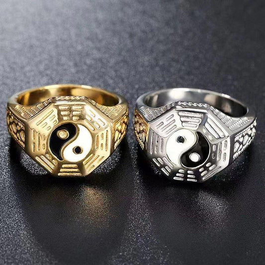 Yin-Yang Silver Ring | Zen Ara Grove