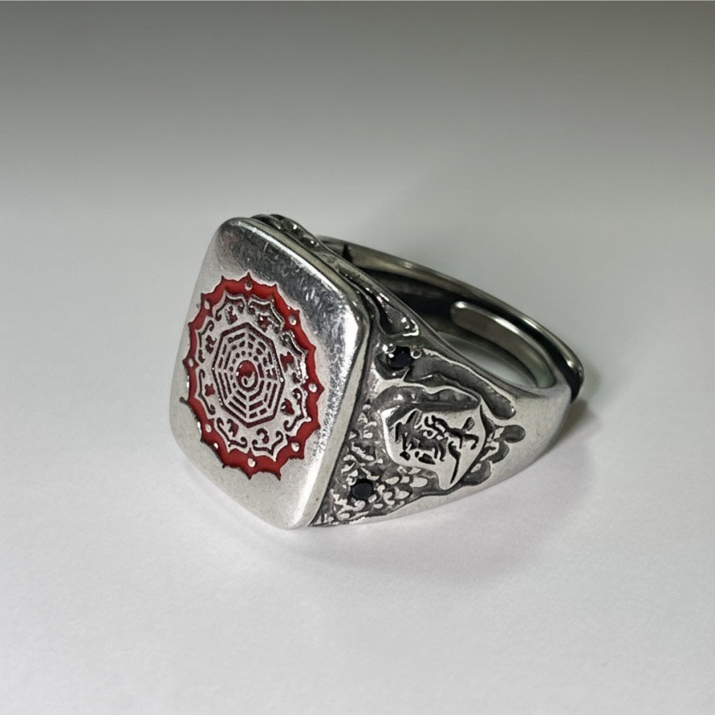 Dao Balance Ring|Yin-Yang Harmony & Five-Thunder Protection | Zen Ara Grove