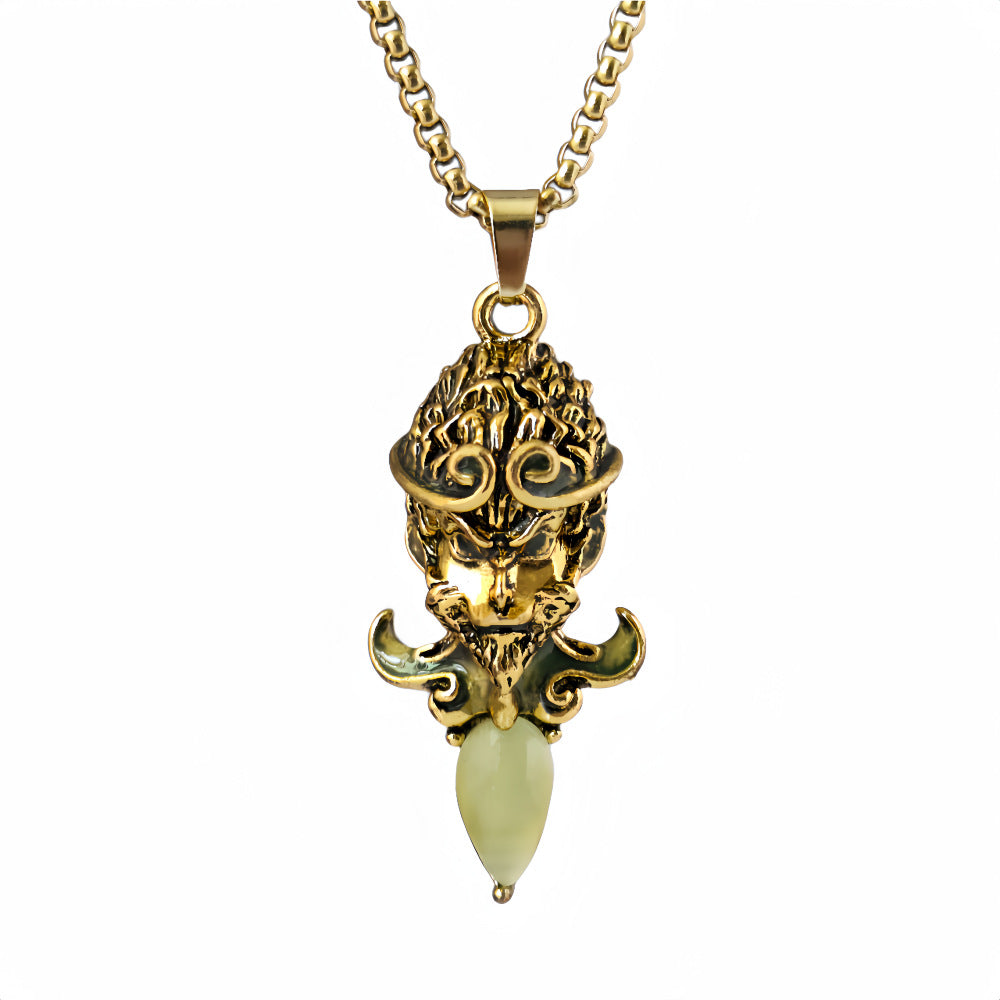 Glow-in-the-Dark Monkey King Pendant | Zen Ara Grove