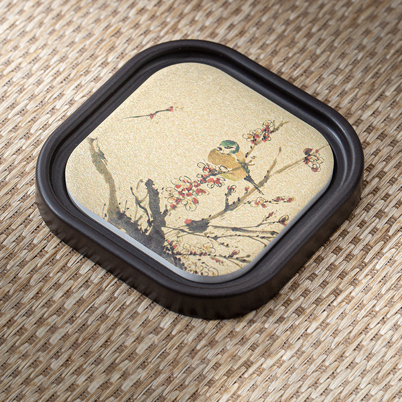 Oriental Zen Style Drink Coaster | Zen Ara Grove