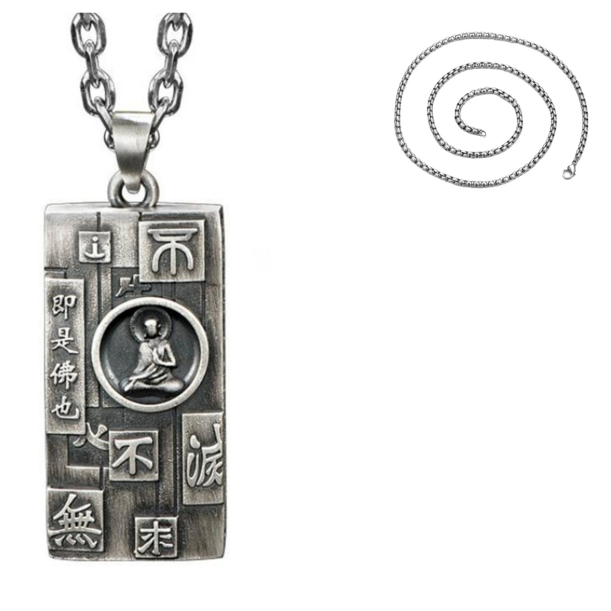 Buddha Amulet Necklace | Zen Ara Grove