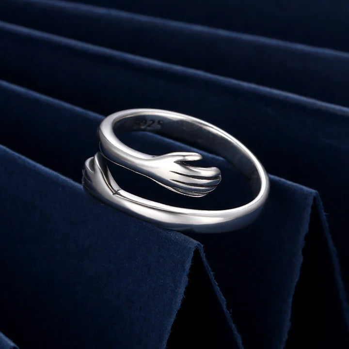 Eternal Embrace – Minimalist Zen Love Ring | Zen Ara Grove
