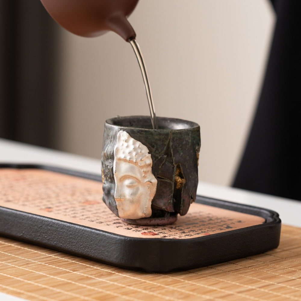 Mindfulness Color Pottery Cup | Zen Ara Grove