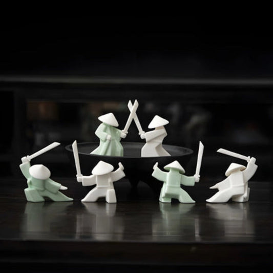 Samurai Incense Duel | Zen Ara Grove