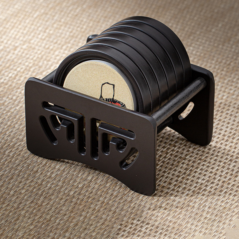 Oriental Zen Style Drink Coaster | Zen Ara Grove