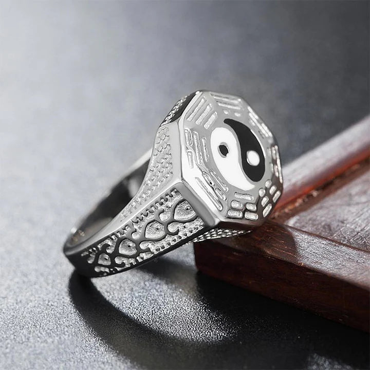 Yin-Yang Silver Ring | Zen Ara Grove