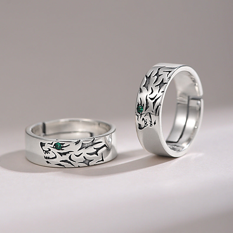 Wolf Totem Ring – Symbol of Strength and Freedom | Zen Ara Grove