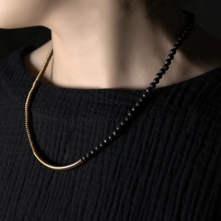 Volcanic Rock Multi-Strand Wrap Bracelet | Zen Ara Grove