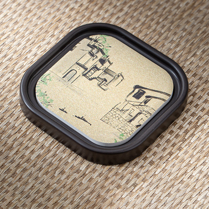 Oriental Zen Style Drink Coaster | Zen Ara Grove