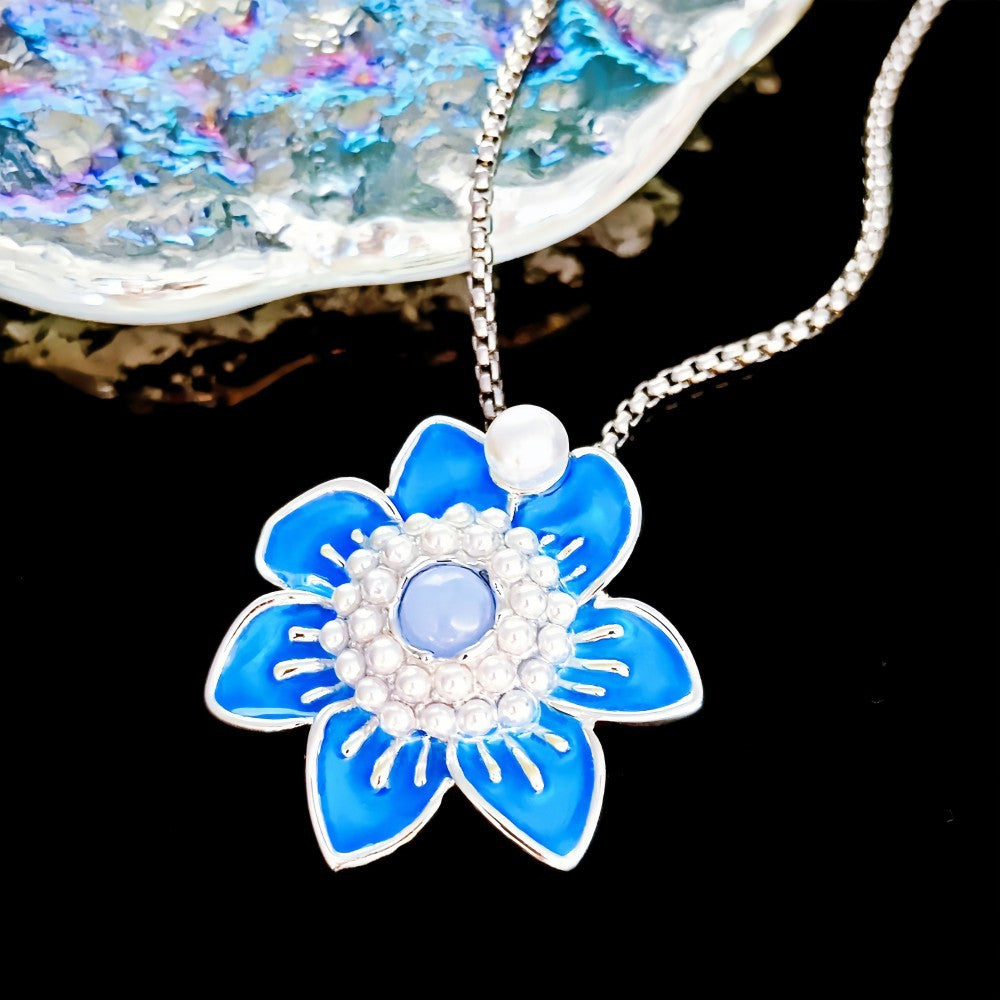 Night Glow Sunflower Necklace | Zen Ara Grove