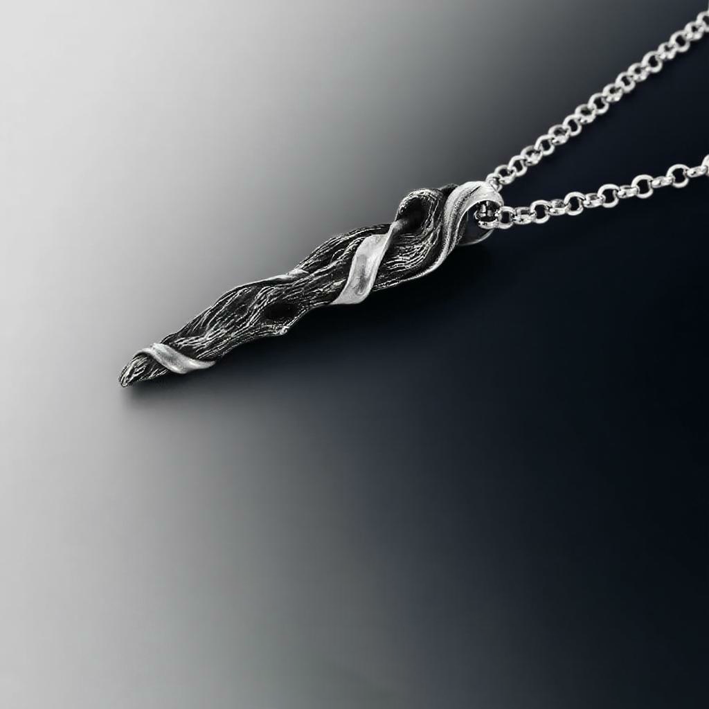 Tranquil Driftwood Necklace – Calm & Mindfulness | Zen Ara Grove