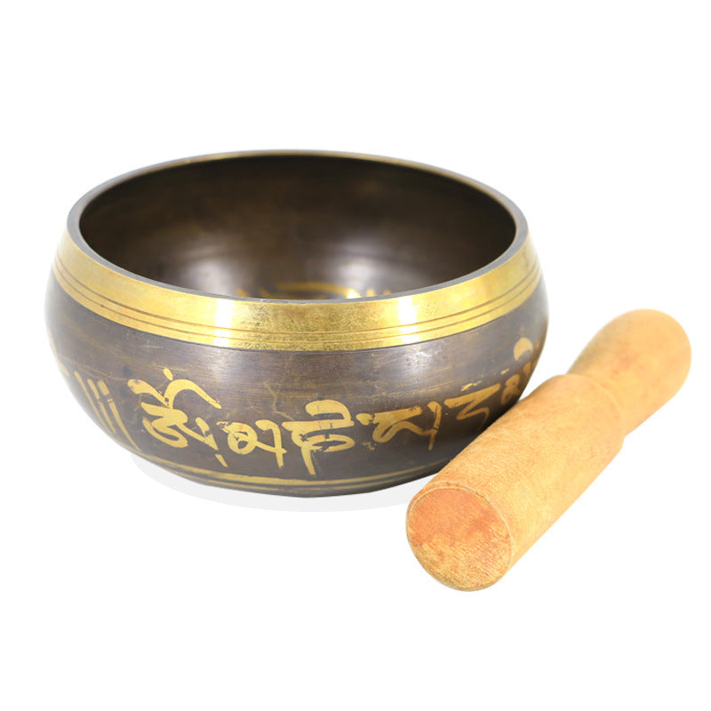 Engraved Om Mani Padme Hum Singing Bowl