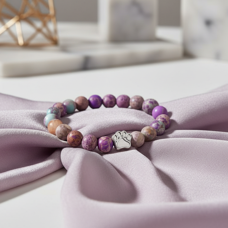 Maine Cat Imperial Stone Energy Bracelet | Zen Ara Grove