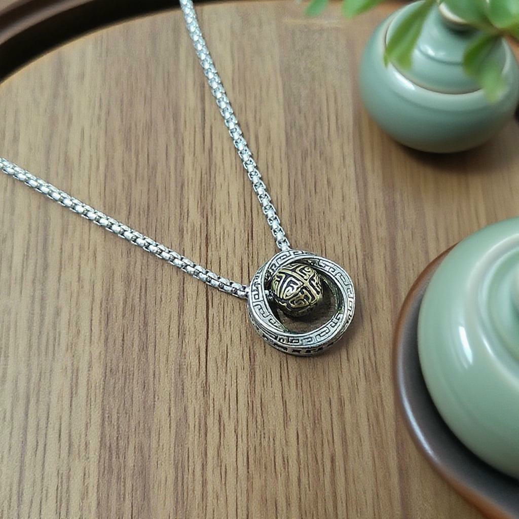 Zen Mobius Necklace – The Eternal Flow of Luck | Zen Ara Grove