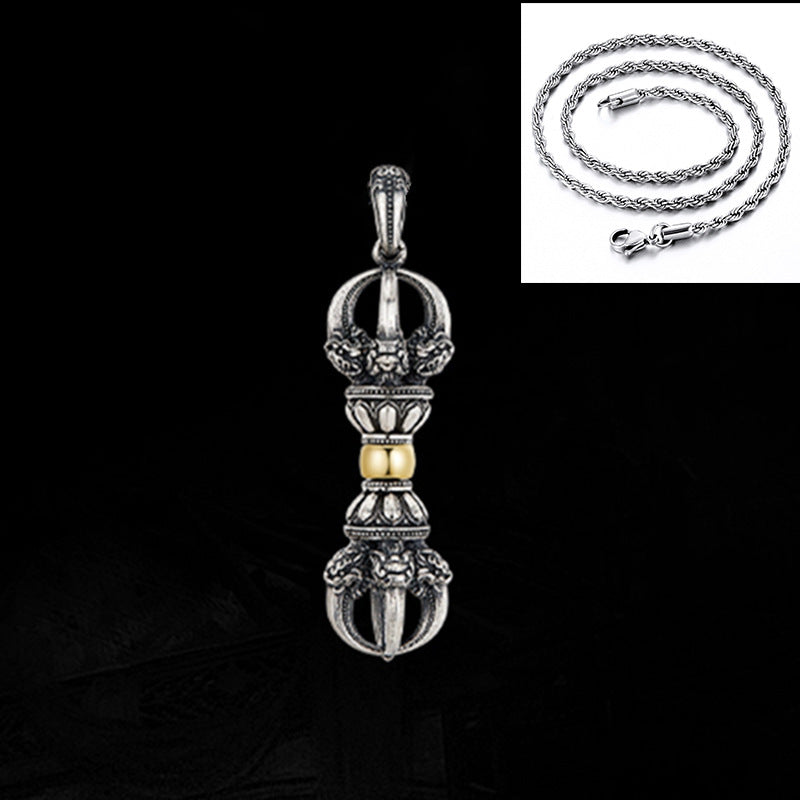 Vajra Pendant – Power & Spiritual Protection | Zen Ara Grove