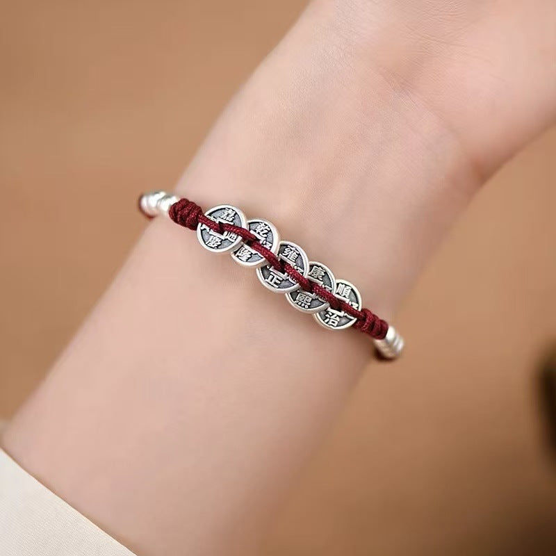 Imperial Coin Amulet Bracelet – Guardian of Fortune | Zen Ara Grove