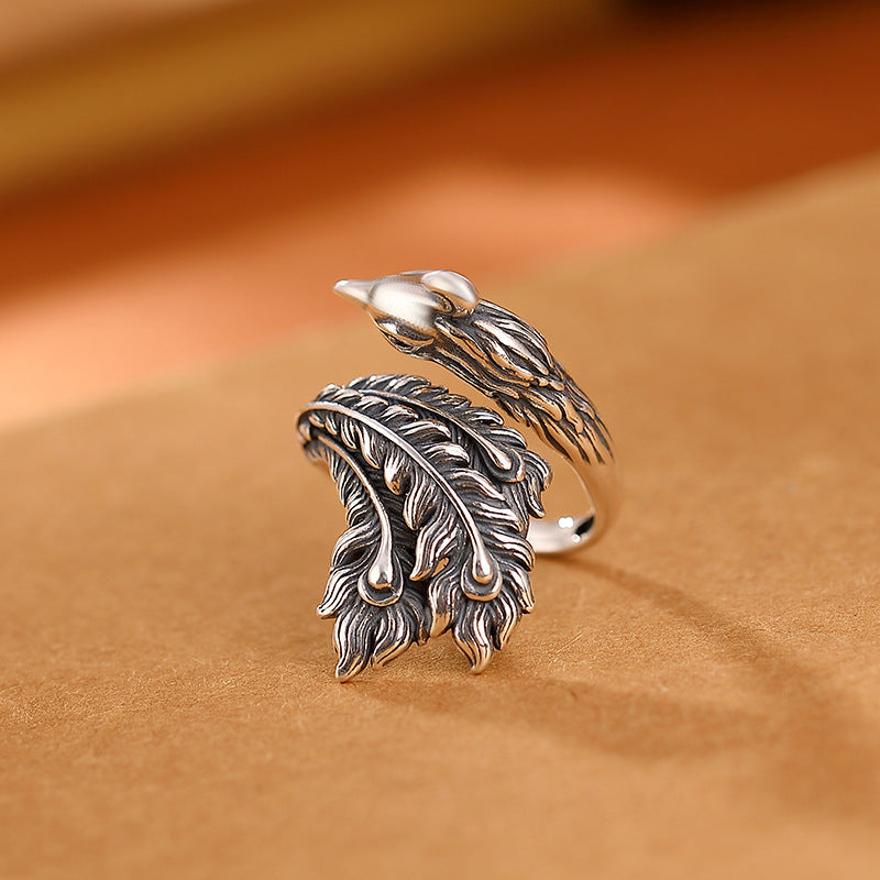 Phoenix Ring – Rebirth & Renewal Symbol | Zen Ara Grove