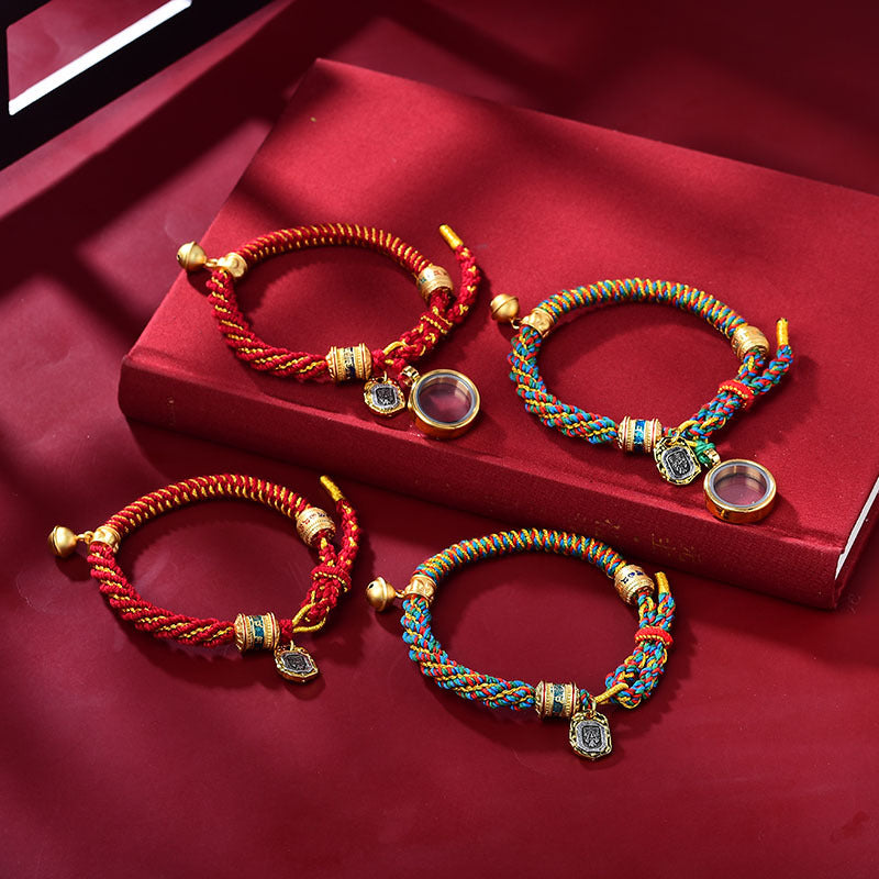 Himalayan Blessing Bracelet – Handwoven Threads of Peace | Zen Ara Grove