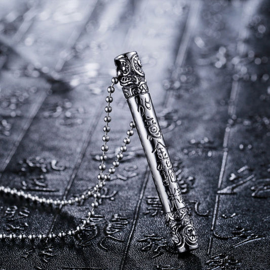 Ruyi Golden Staff Pendant – Wukong’s Symbol of Justice | Zen Ara Grove