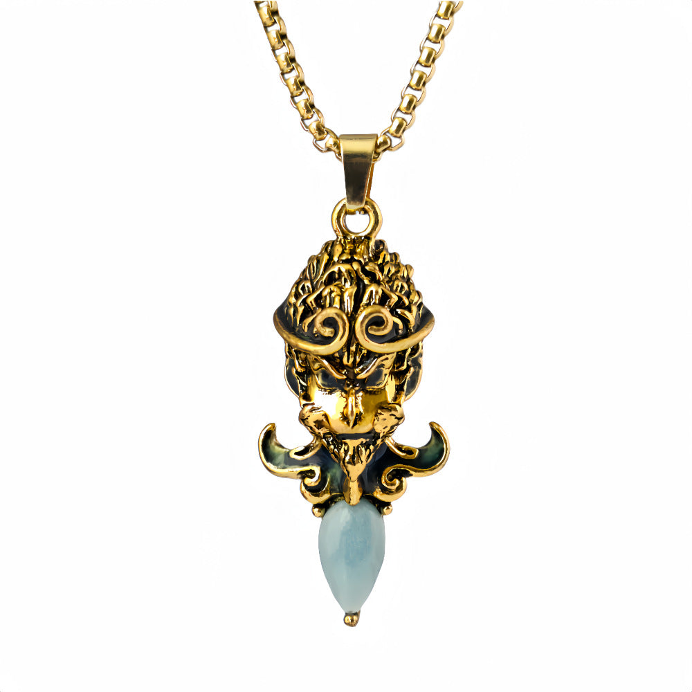Glow-in-the-Dark Monkey King Pendant | Zen Ara Grove