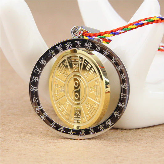 Eight Trigrams Yin Yang Amulet – Ancient Balance in Motion | Zen Ara Grove