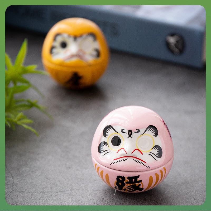 Daruma Spirit – Lucky Doll Symbolizing Perseverance & Fortune | Zen Ara Grove