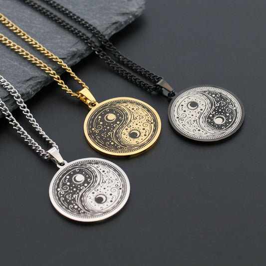 Tai Chi Yin Yang Necklace – Balance Within | Zen Ara Grove