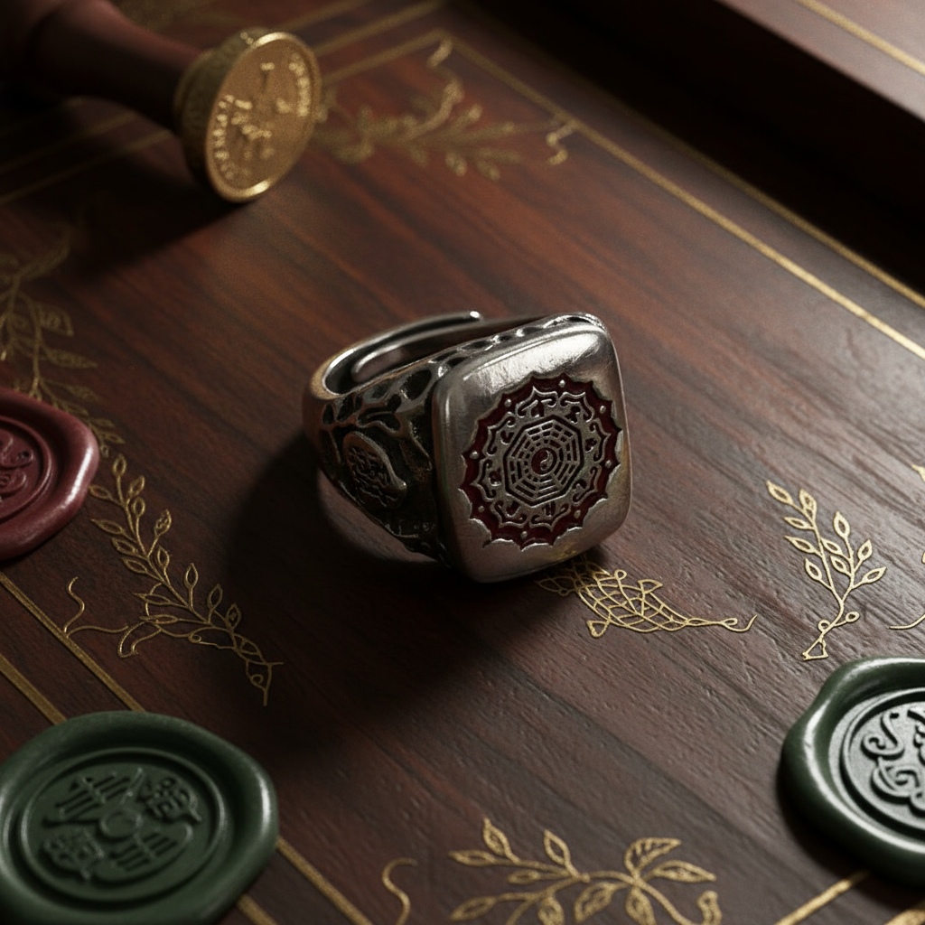 Dao Balance Ring|Yin-Yang Harmony & Five-Thunder Protection | Zen Ara Grove