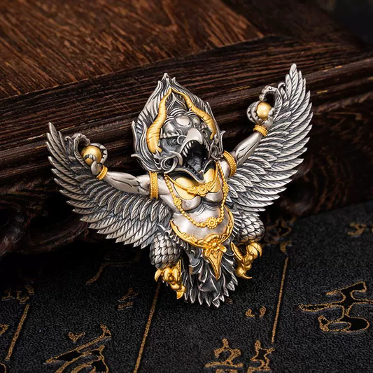 Celestial Roc Pendant – Dapeng Wings of Vision and Courage | Zen Ara Grove