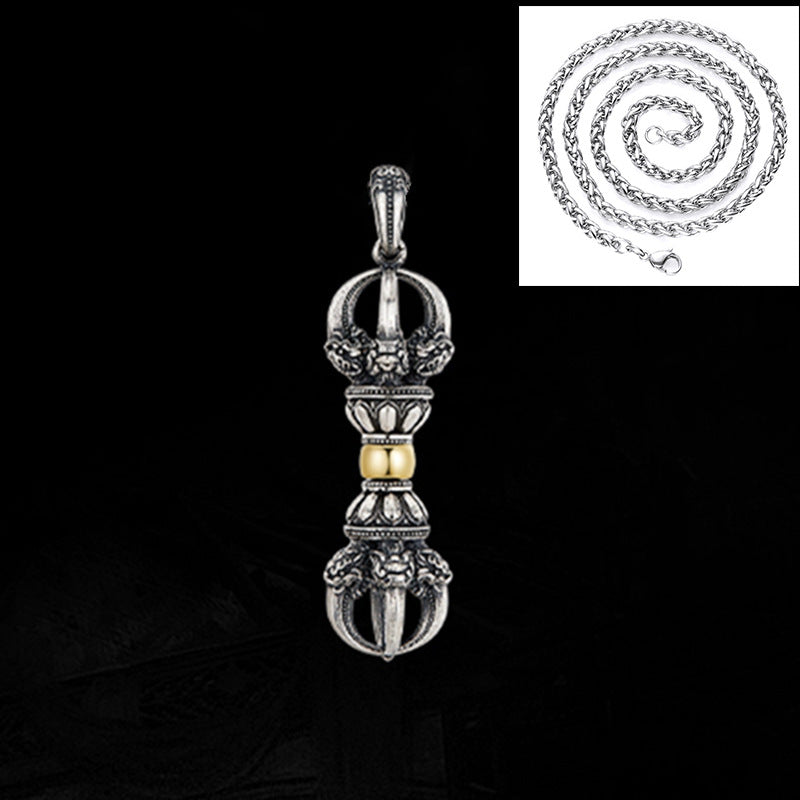 Vajra Pendant – Power & Spiritual Protection | Zen Ara Grove