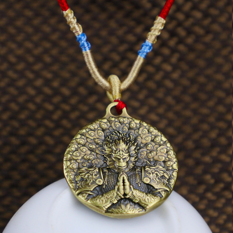 Wukong Prayer Pendant | Zen Ara Grove