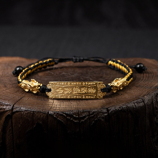 Handwoven Pi Xiu (Pixiu) Bracelet | Zen Ara Grove