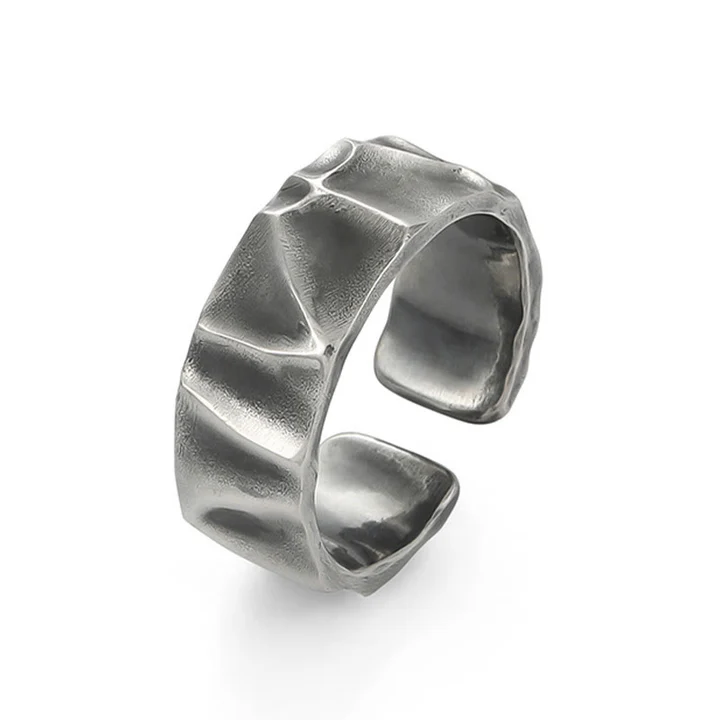 Faceted Light Ring – 999 Silver Artisan Craft | Zen Ara Grove