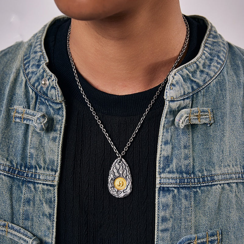 Yin Yang Fire Necklace – Balance of Energy & Inner Strength | Zen Ara Grove