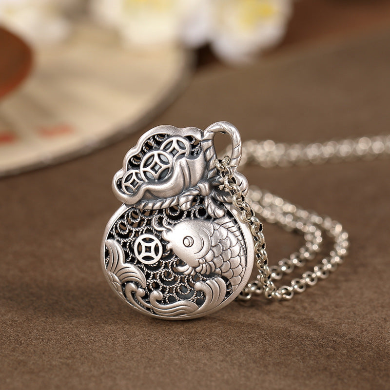 Lucky Koi Amulet Pendant – Fortune in Flow | Zen Ara Grove