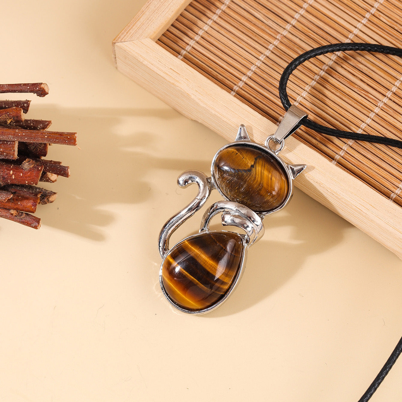 Zen Cat Talisman – Calm in Curiosity | Zen Ara Grove