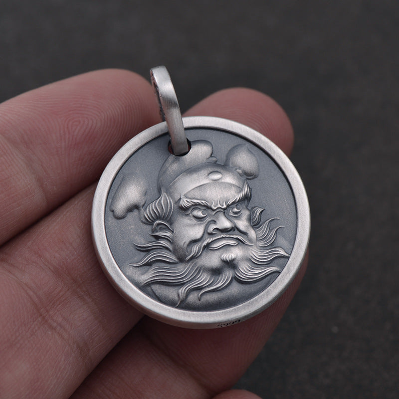Classic Zhong Kui Blessing Pendant – Ward Off Evil with Heritage Style | Zen Ara Grove