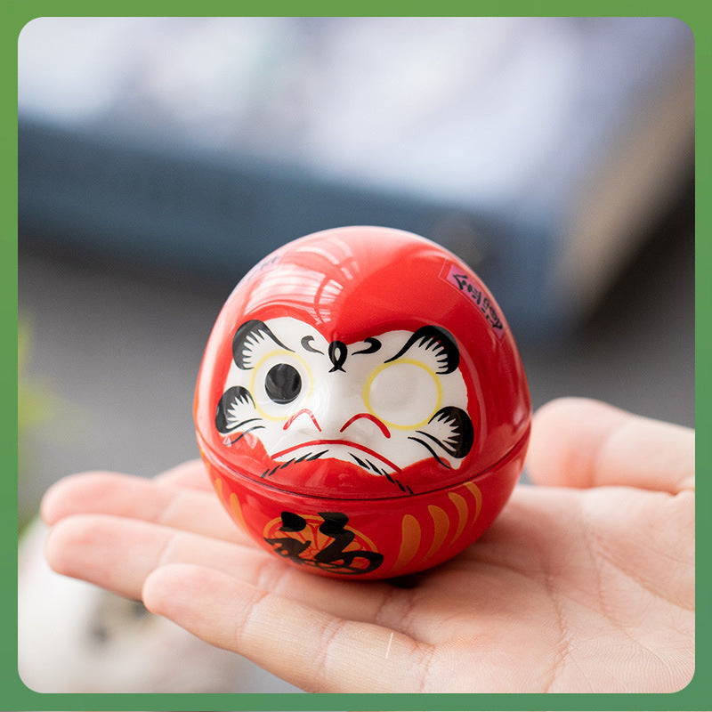 Daruma Spirit – Lucky Doll Symbolizing Perseverance & Fortune | Zen Ara Grove