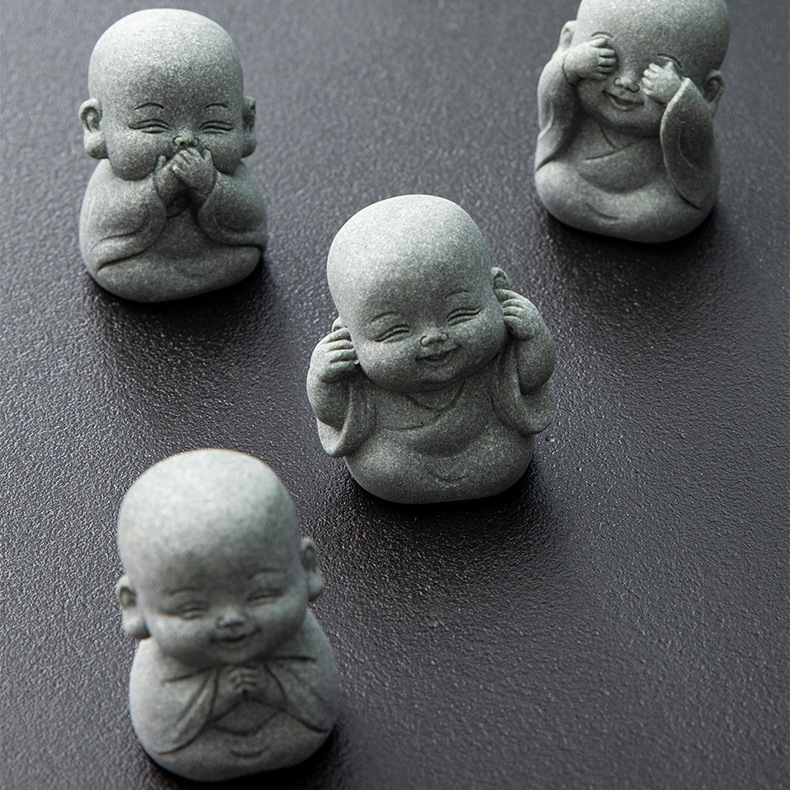 The Four Little Zen Monks | Zen Ara Grove