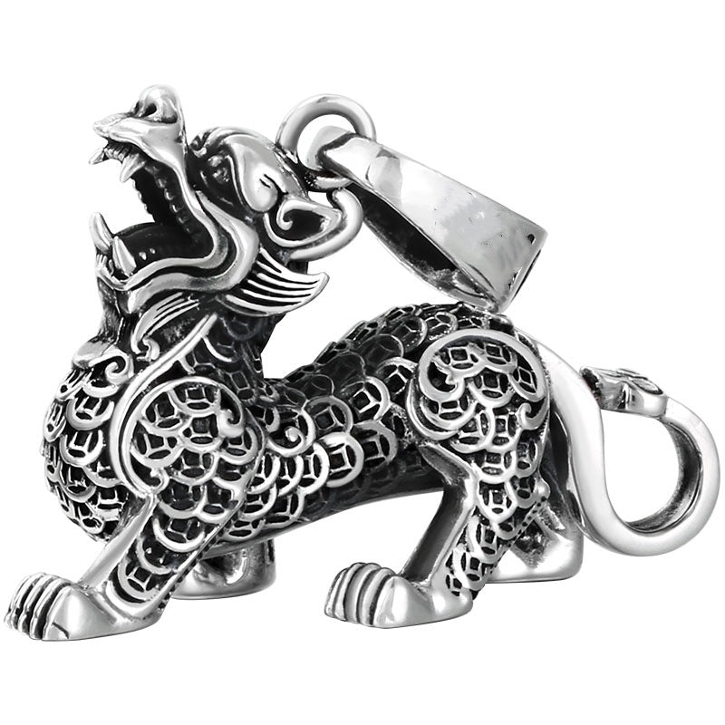 Rising Pixiu Necklace – Attract Fortune & Guard Energy | Zen Ara Grove